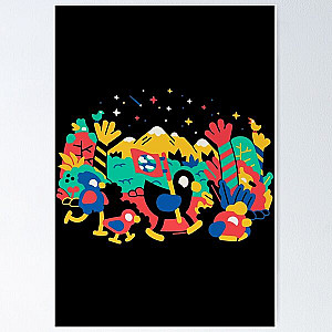 Kurzgesagt Merch Duck And Friends Poster RB0111