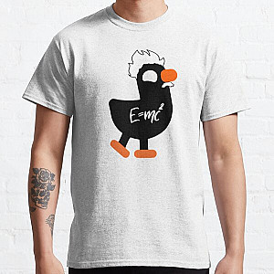 Kurzgesagt Albert Einstein Duck fan bird Black Classic T-Shirt RB0111