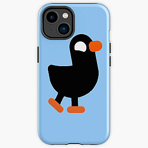 Kurzgesagt fan Duck bird Black iPhone Tough Case RB0111