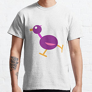 Kurzgesagt purple bird Classic T-Shirt RB0111