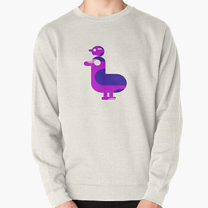 my kurzgesagt bird creative pink classic in white Pullover Sweatshirt RB0111