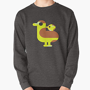 my kurzgesagt bird creative yelloww classic in black Pullover Sweatshirt RB0111