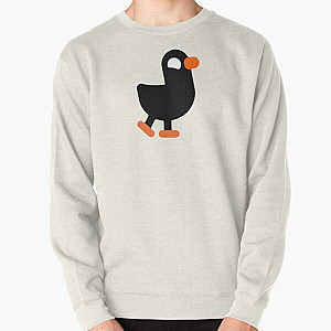 Kurzgesagt fan Duck bird Black Pullover Sweatshirt RB0111