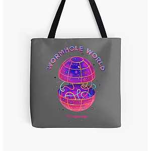 Kurzgesagt - 80s Wormhole All Over Print Tote Bag RB0111