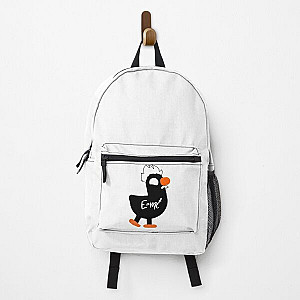 Kurzgesagt Albert Einstein Duck fan bird Black Backpack RB0111