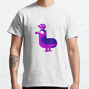 my kurzgesagt bird creative pink classic in white Classic T-Shirt RB0111