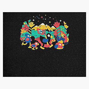 Kurzgesagt - Duck and Friends Classic T-Shirt Jigsaw Puzzle RB0111