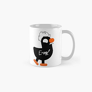 Kurzgesagt Albert Einstein Duck fan bird Black Classic Mug RB0111