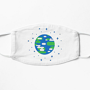 Kurzgesagt Merch Earth Flat Mask RB0111